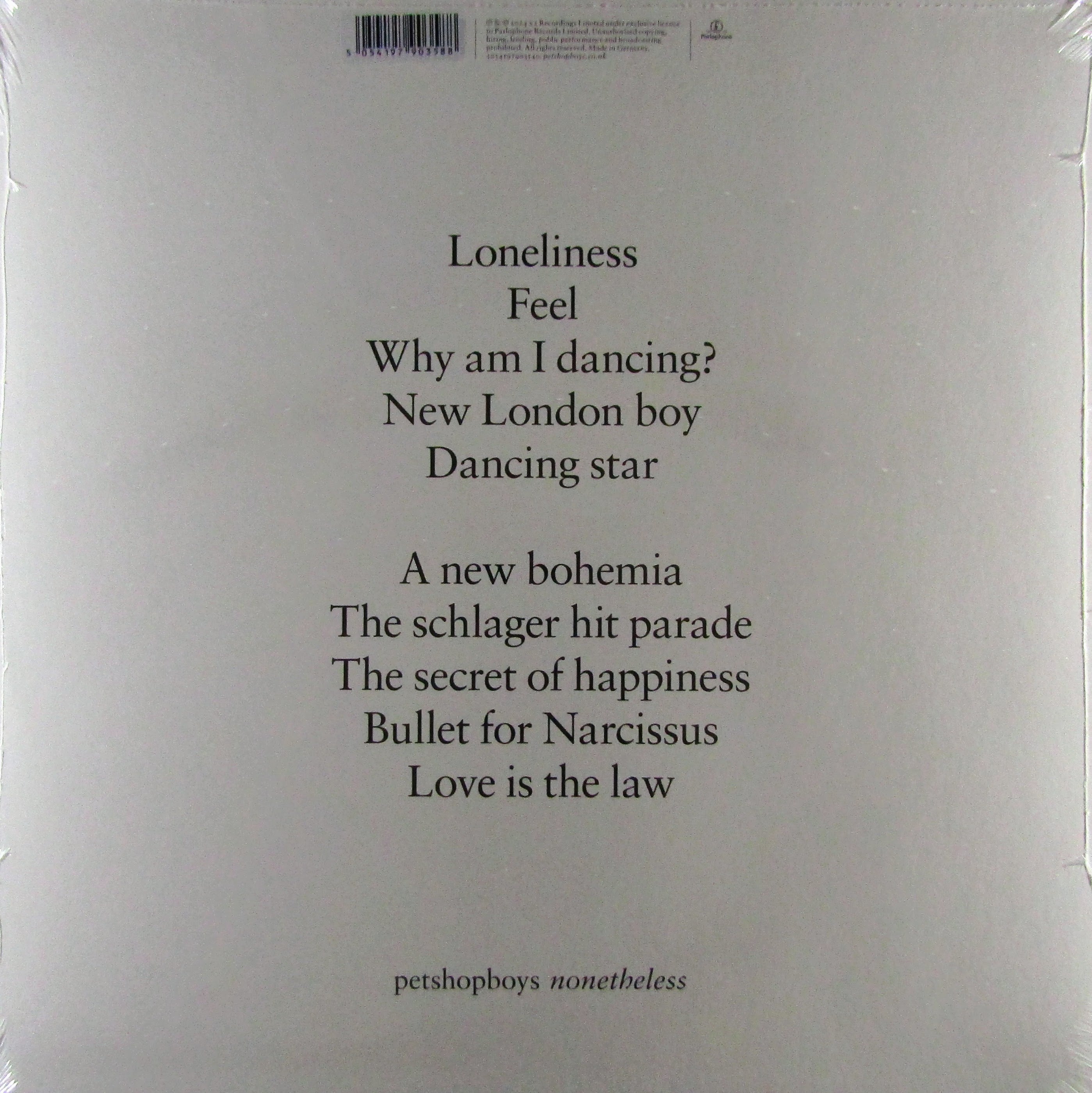 nonetheless - Col Vinyl LP